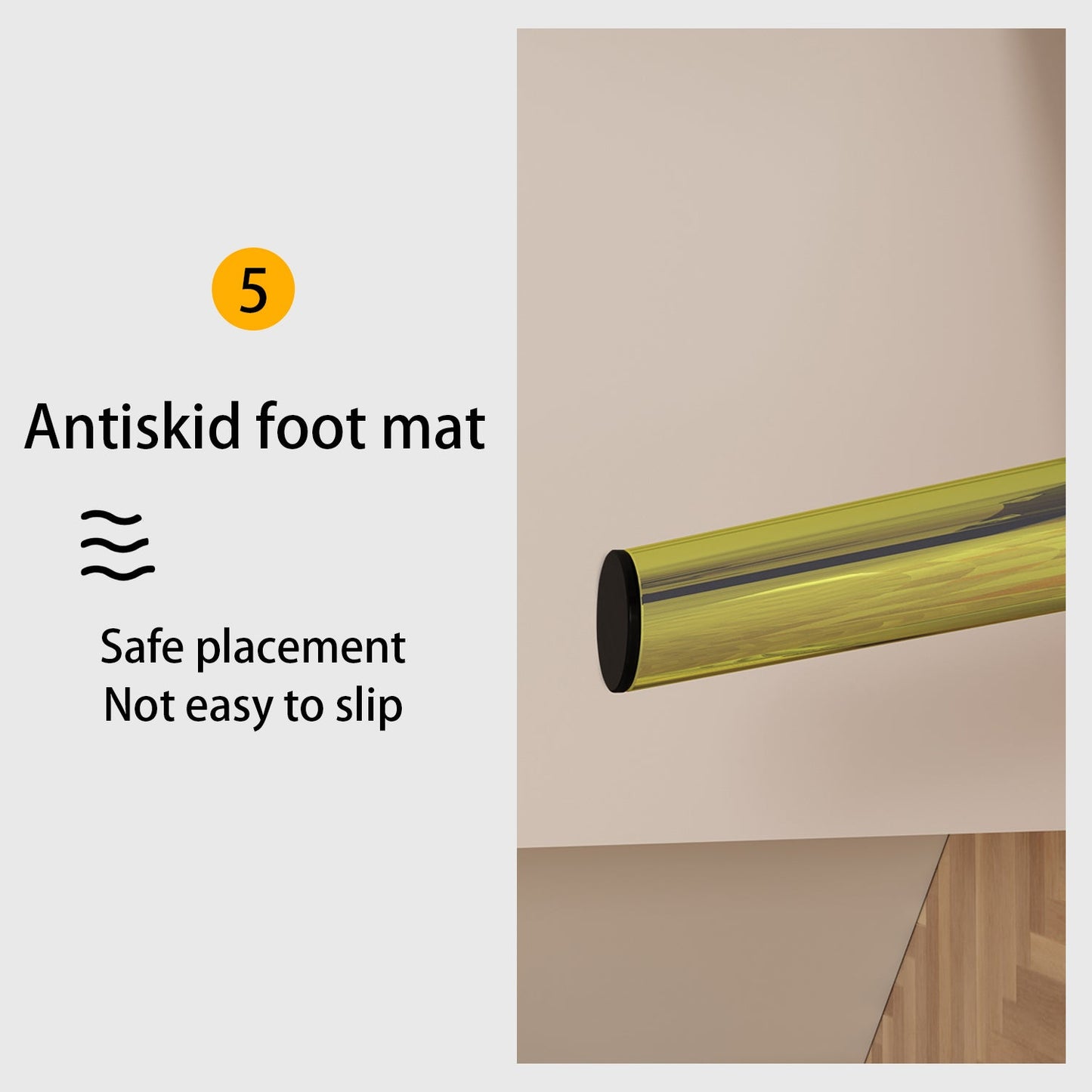 Commode contemporaine polyvalente avec 5 grands tiroirs de rangement 