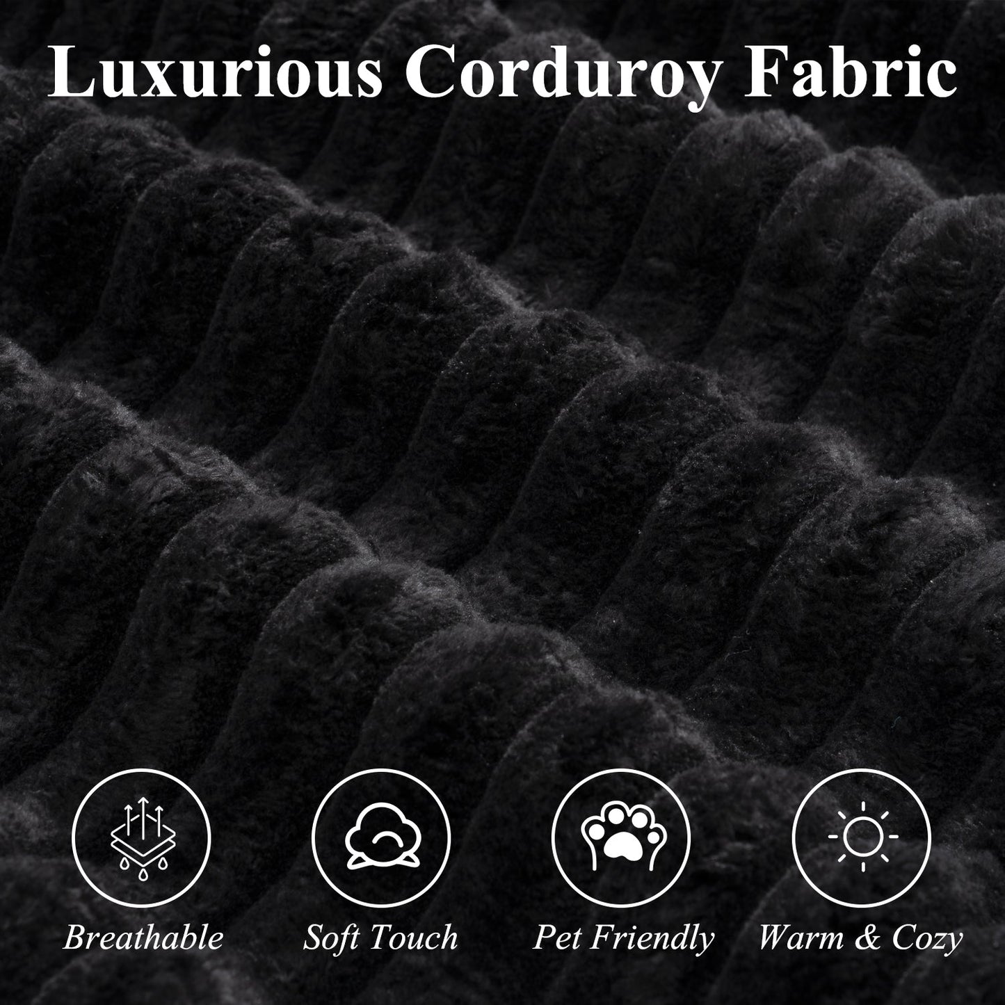 Canapé-lit rembourré de 106 pouces de large avec accoudoirs et deux coussins