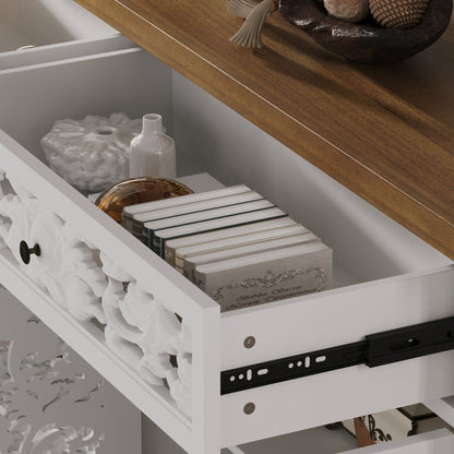 Buffet/meuble de rangement de 63 po de largeur