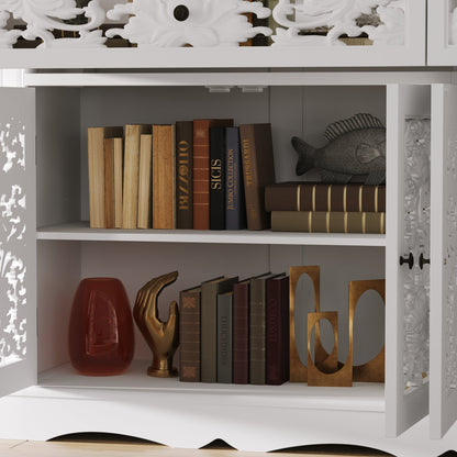 Buffet/meuble de rangement de 63 po de largeur