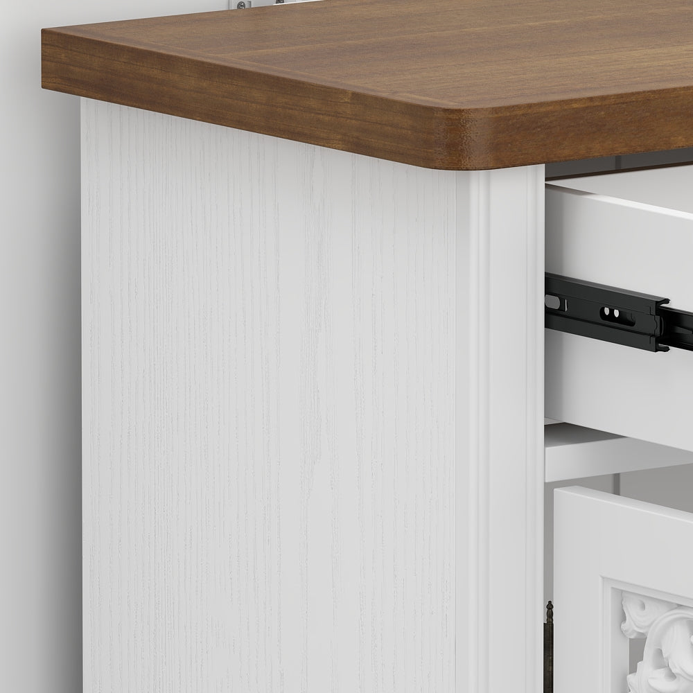 Buffet/meuble de rangement de 63 po de largeur