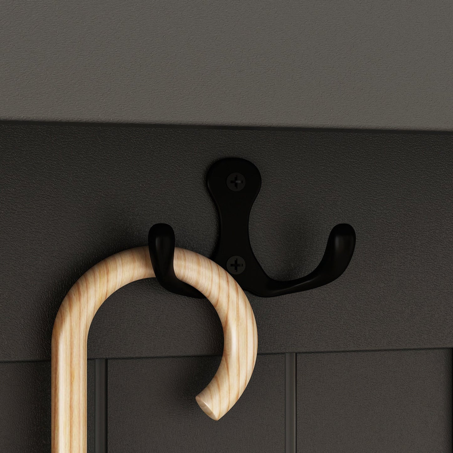 Meuble d'entrée moderne 4 en 1 avec banc de rangement, porte-manteau, étagères et tiroirs pour entrée ou salon