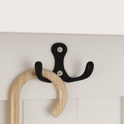 Meuble d'entrée moderne 4 en 1 avec banc de rangement, porte-manteau, étagères et tiroirs pour entrée ou salon