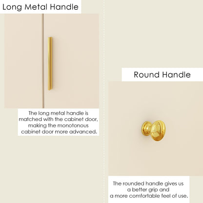 Armoire multifonctionnelle de grand rangement avec miroir