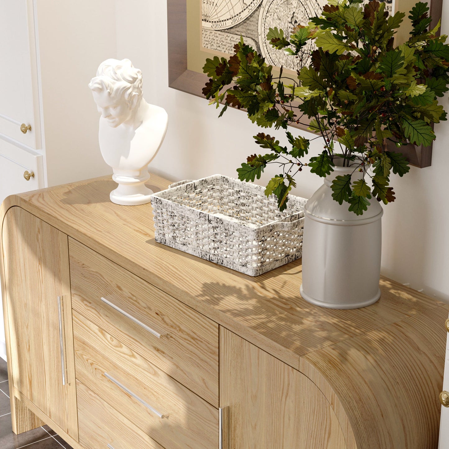 Buffet/meuble de rangement de 59 po de largeur