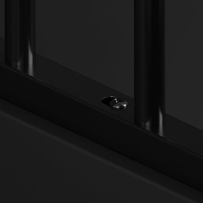 Grande cage en bois pour chien avec 2 tiroirs et séparateurs