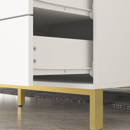 Buffet-bar à 3 tiroirs et 2 portes, meuble de rangement, crédence, coin café 