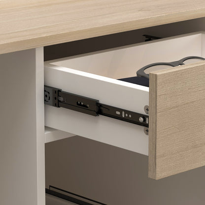 Bureau d'accueil avec comptoir et armoires de classement pour la caisse et la vente au détail 