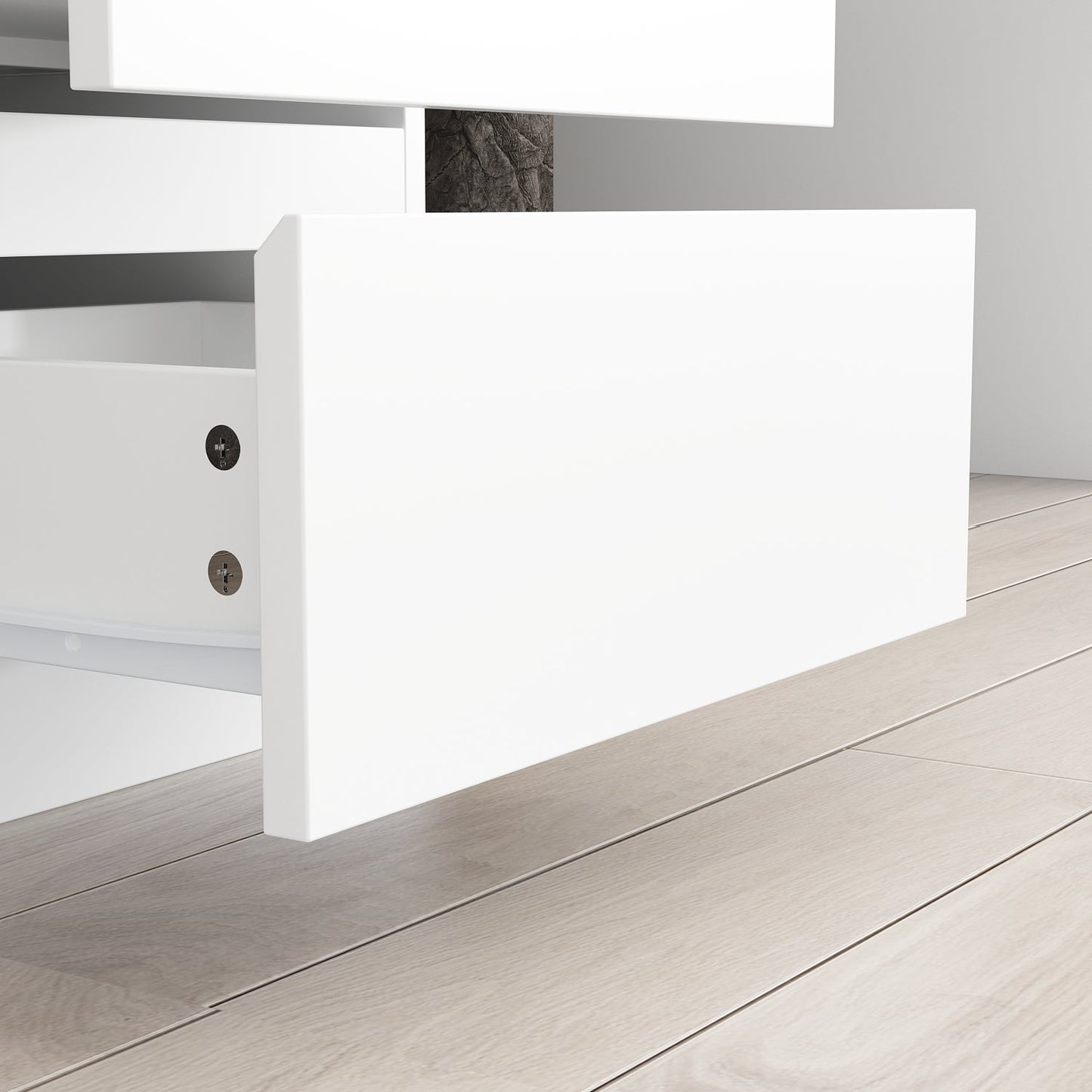 Bureau de 94,5 po avec étagère