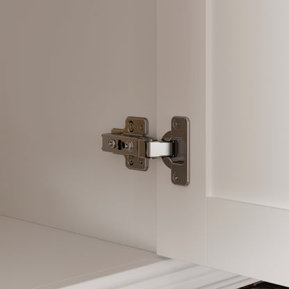 Armoire de rangement de bureau 47,2'' L x 78,7'' H avec 3 tiroirs ouverts