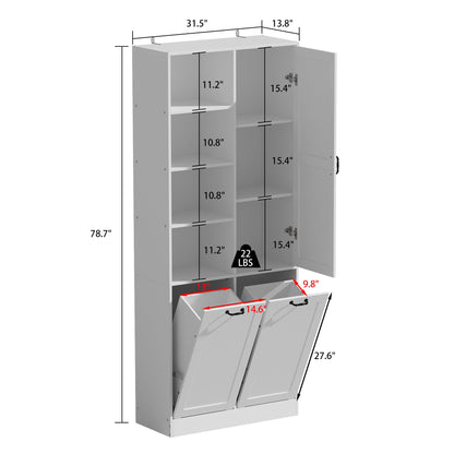 Meuble de salle de bain élégant avec finition blanche