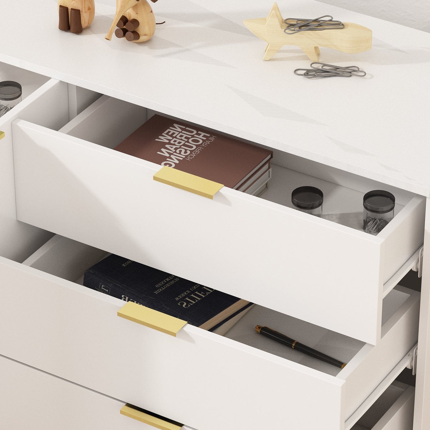 Buffet-bar à 3 tiroirs et 2 portes, meuble de rangement, crédence, coin café 