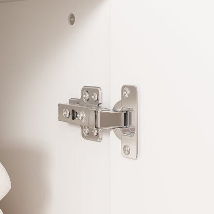 Armoire modulaire de grande taille (74,8 cm) avec portes et tiroirs en verre