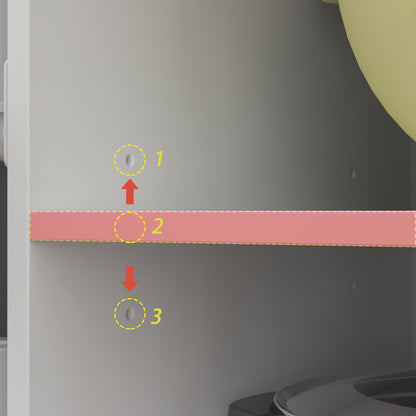 Buffet bar avec porte vitrée, vaisselier de cuisine avec tiroirs, porte-verres et casier à vin