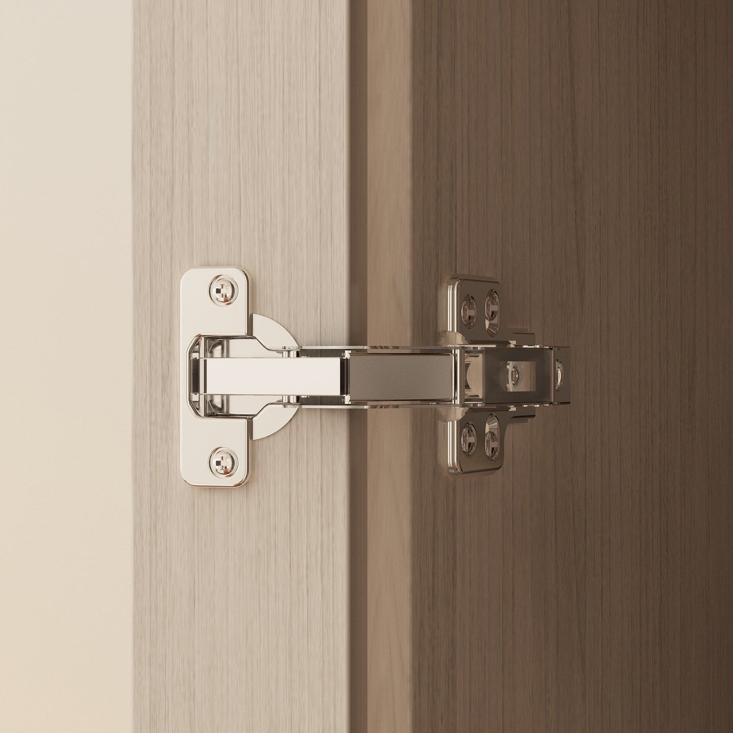 Armoire en bois massif et en panneaux de particules