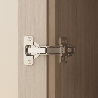 Armoire en bois massif et en panneaux de particules