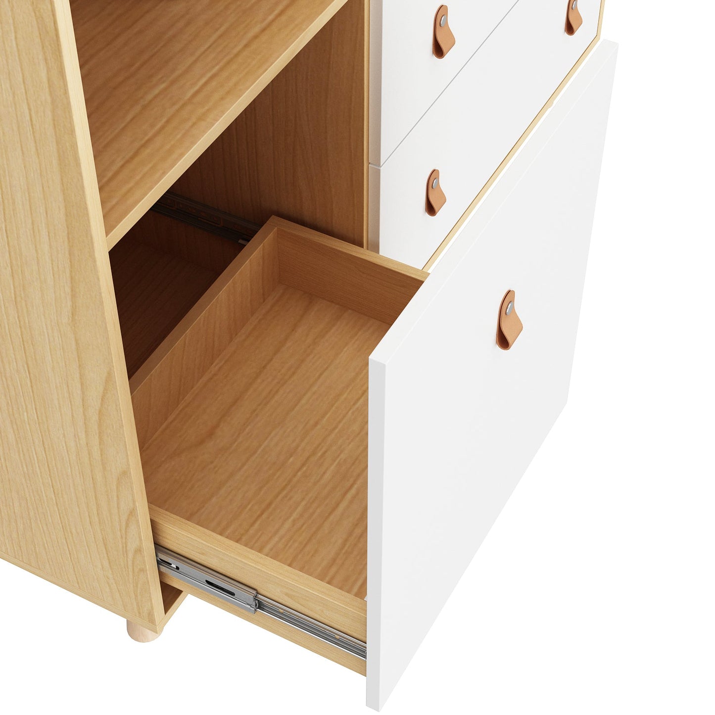 Table à langer pour bébé, commode à 4 tiroirs pour chambre d'enfant, table à langer