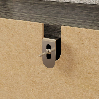 Commode rustique en bois de style campagnard, 12 tiroirs, 175,5 cm de large