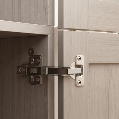 Armoire en bois massif et en panneaux de particules