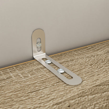 Armoire de style rustique avec 4 portes tressées en vigne