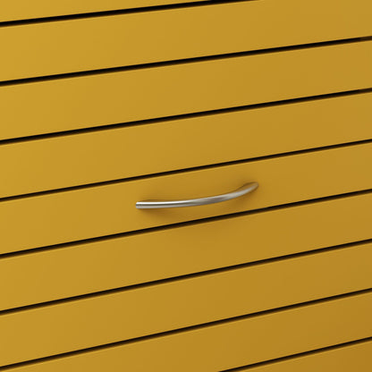 Meuble à chaussures de style campagnard avec 3 portes rabattables, organisateur de chaussures pour entrée/couloir