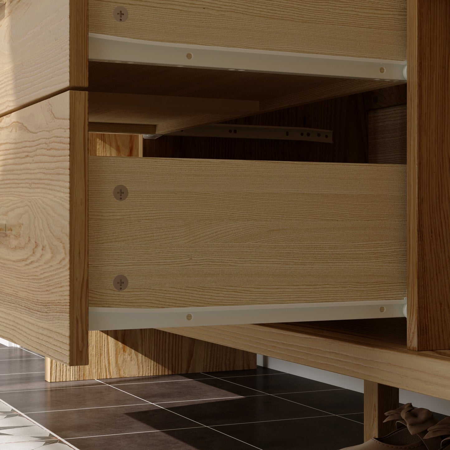 Buffet/meuble de rangement de 59 po de largeur