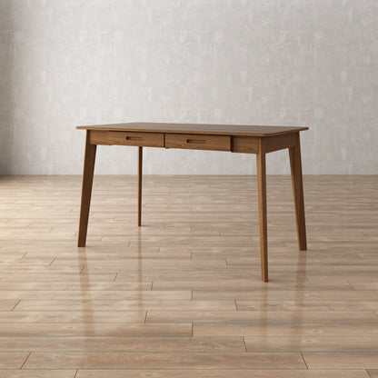 Bureau minimaliste en bois, large et robuste, 47,2 cm de large.