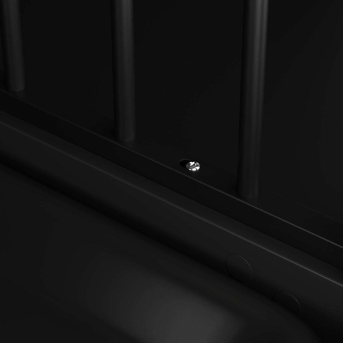 Cage pour animaux de compagnie à double porte de grande taille avec structure renforcée en acier