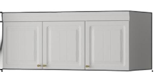 Armoire de rangement pour vêtements avec poignées en métal pour petits espaces