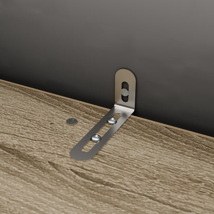 Armoire de style rustique avec 4 portes tressées en vigne