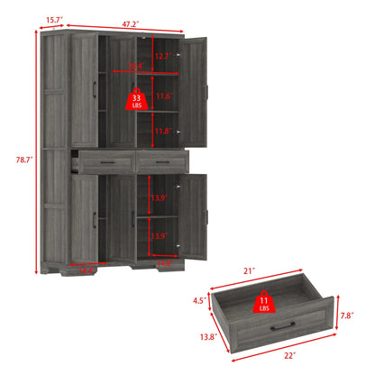 Meuble de rangement modulaire élégant : design épuré et combinaison de compartiments ouverts et fermés.