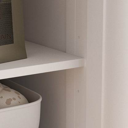 Grande armoire de rangement avec 3 portes et 5 tiroirs