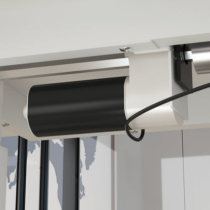 Bureau assis-debout extra-large avec vérin électrique - Plateau de 63 x 31,5 cm