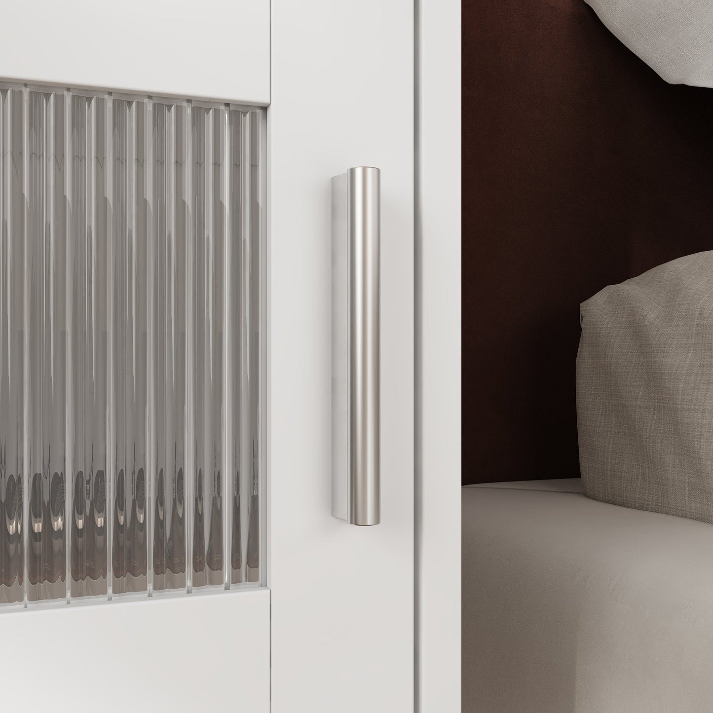 Table de chevet créative en forme de robot et rotation à 360°