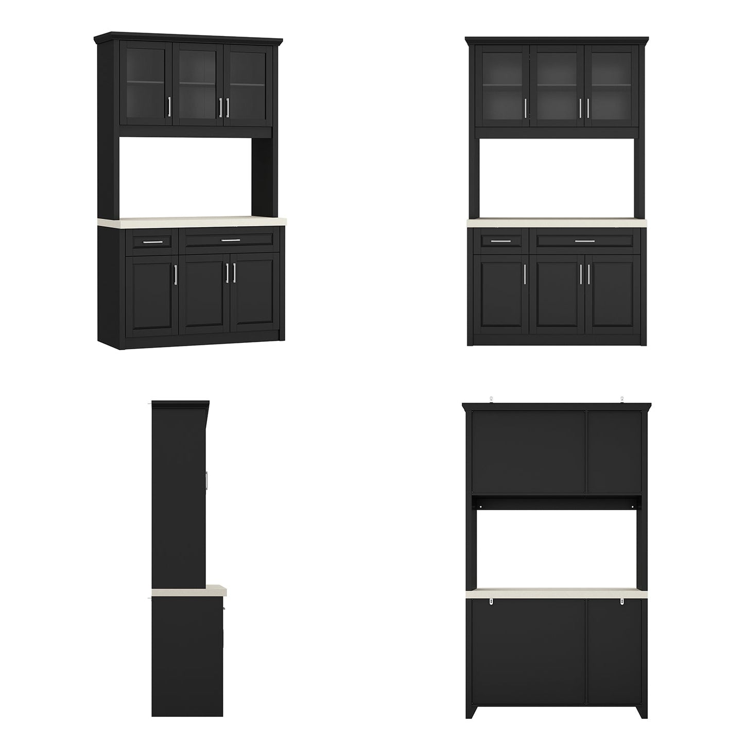 Buffet de cuisine de grande taille (47,6 po de largeur)