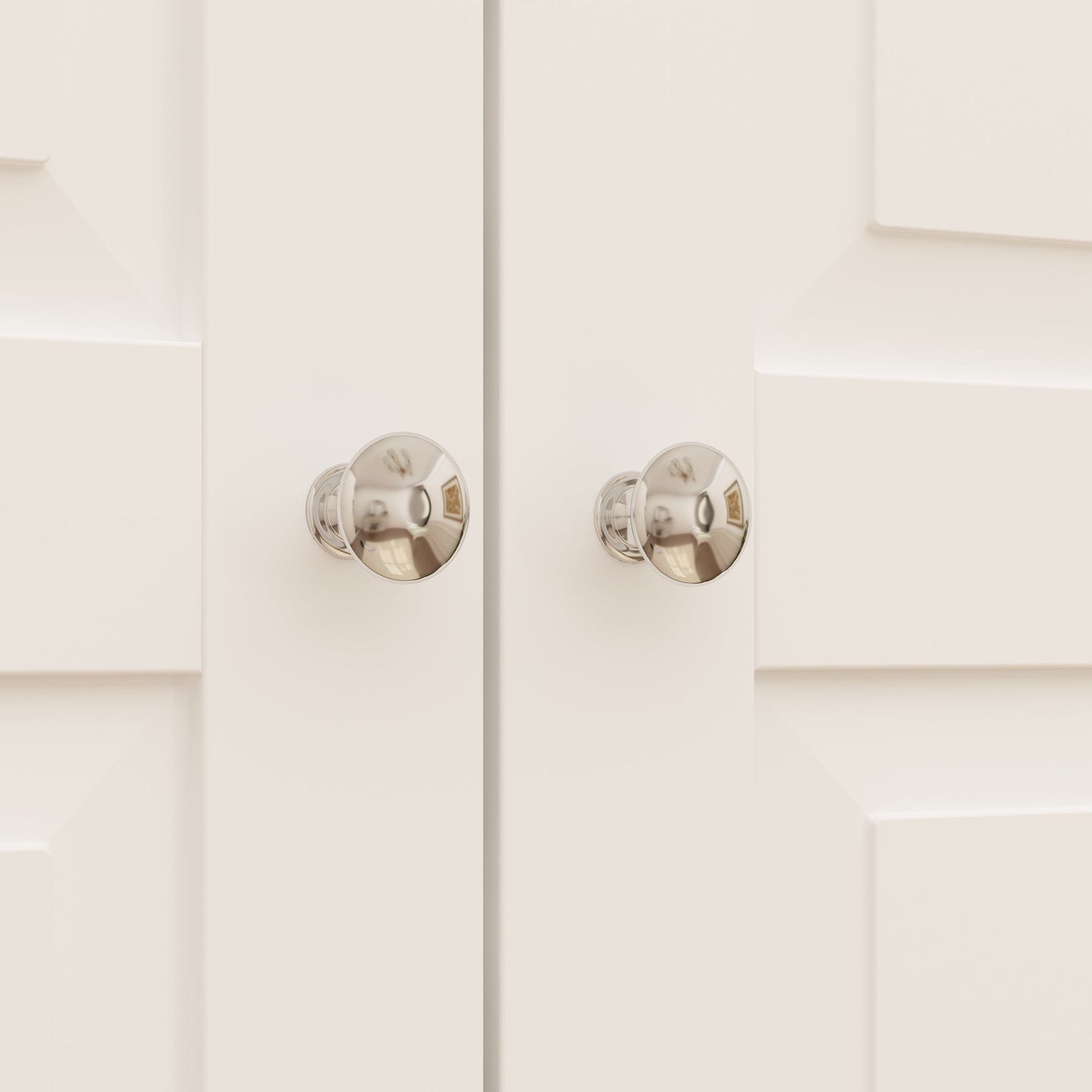 Armoire-penderie blanche élégante de 63 pouces de large avec miroir, 4 portes et 6 tiroirs