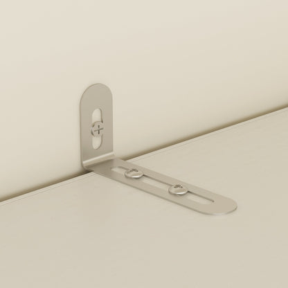 Grande armoire-penderie pour chambre à coucher, meuble de rangement à 4 portes et 5 tiroirs