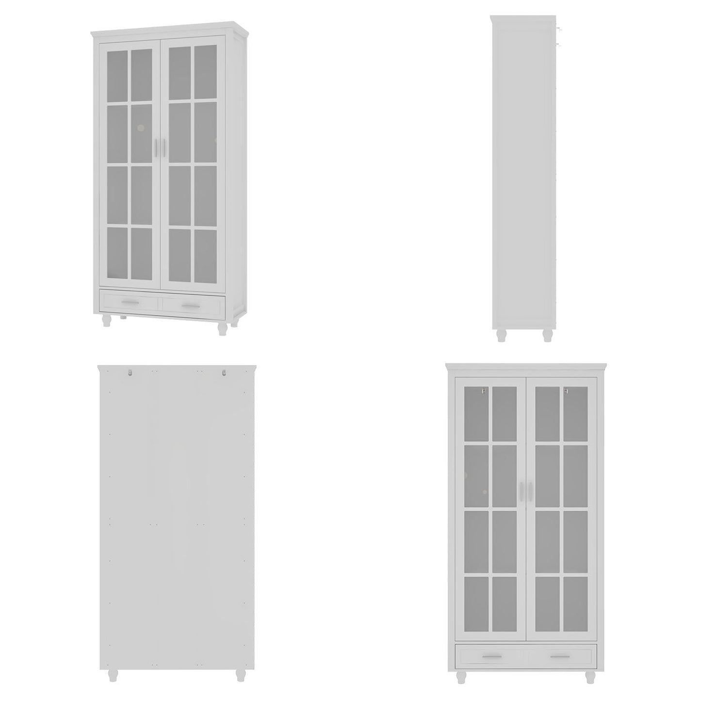 Armoire de rangement à 1 tiroir de 92 cm de large