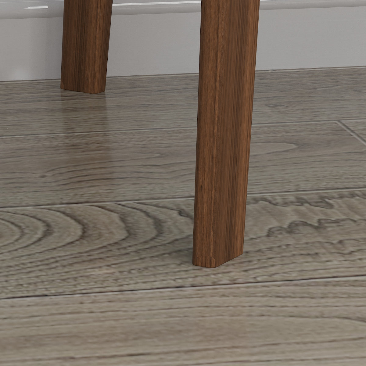 Bureau minimaliste en bois, large et robuste, 47,2 cm de large.