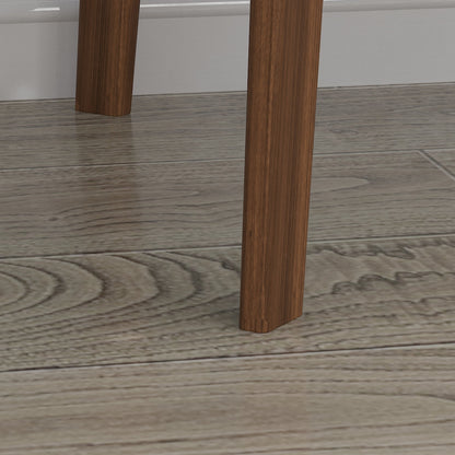 Bureau minimaliste en bois blanc, table d'étude pour bureau, 39,4 cm de large