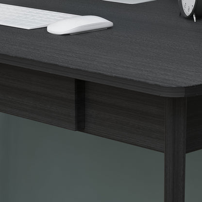 Bureau minimaliste en bois, large et robuste, 47,2 cm de large.