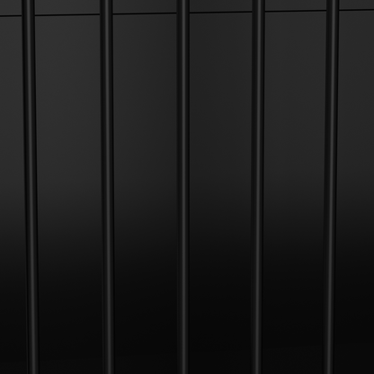 Grande cage en bois pour chien avec 2 tiroirs et séparateurs