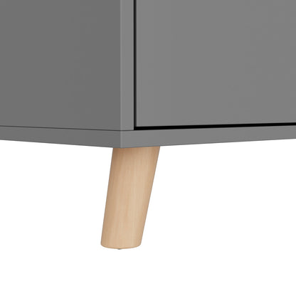 Table à langer pour bébé, commode à 4 tiroirs pour chambre d'enfant, table à langer