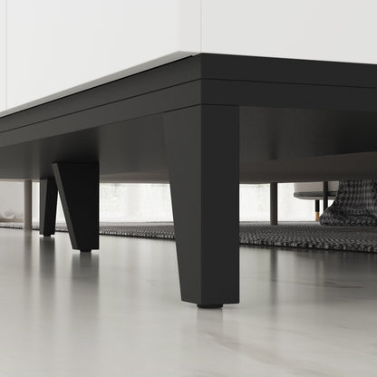 Buffet moderne à 4 portes et 4 tiroirs, meuble de rangement pour cuisine