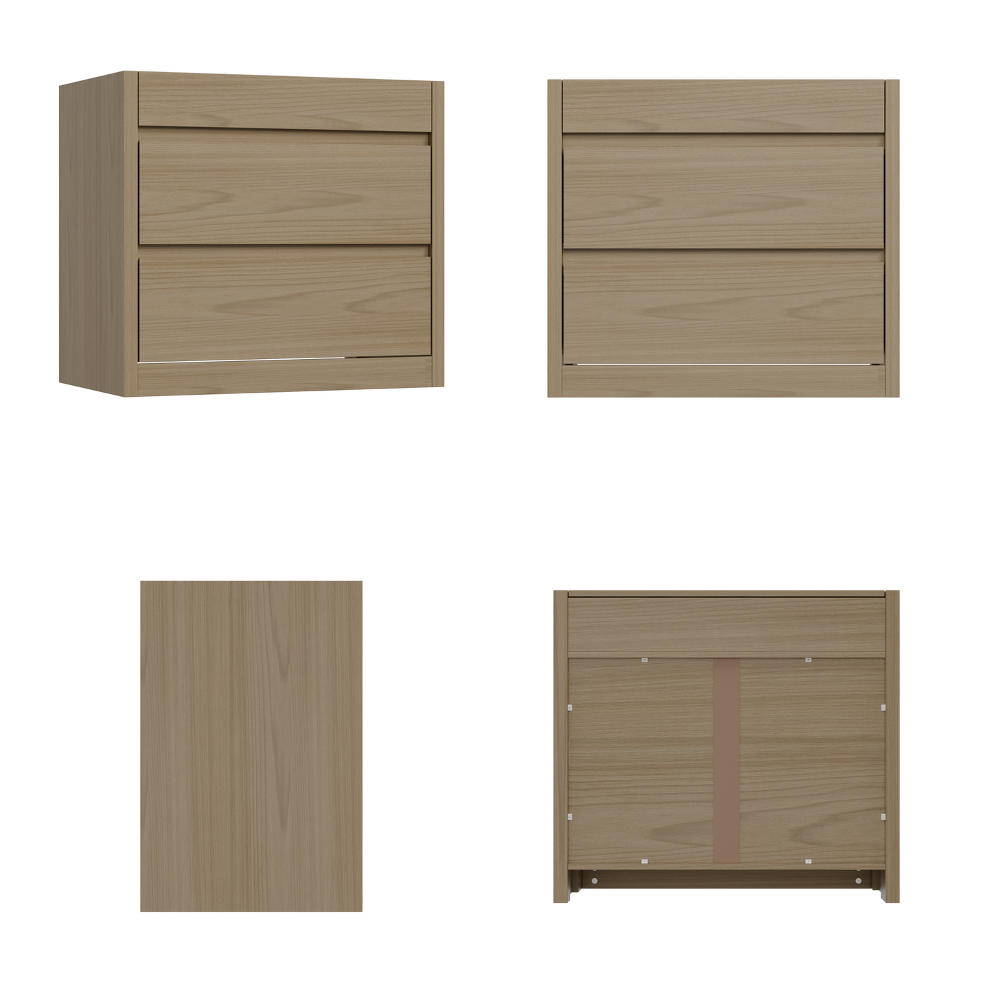 Table de nuit intelligente verrouillable avec tiroir à fusil