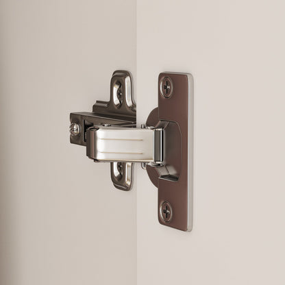 Armoire multifonctionnelle de grand rangement avec miroir