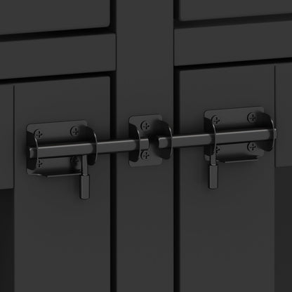 Grande cage en bois pour chien avec 2 tiroirs et séparateurs