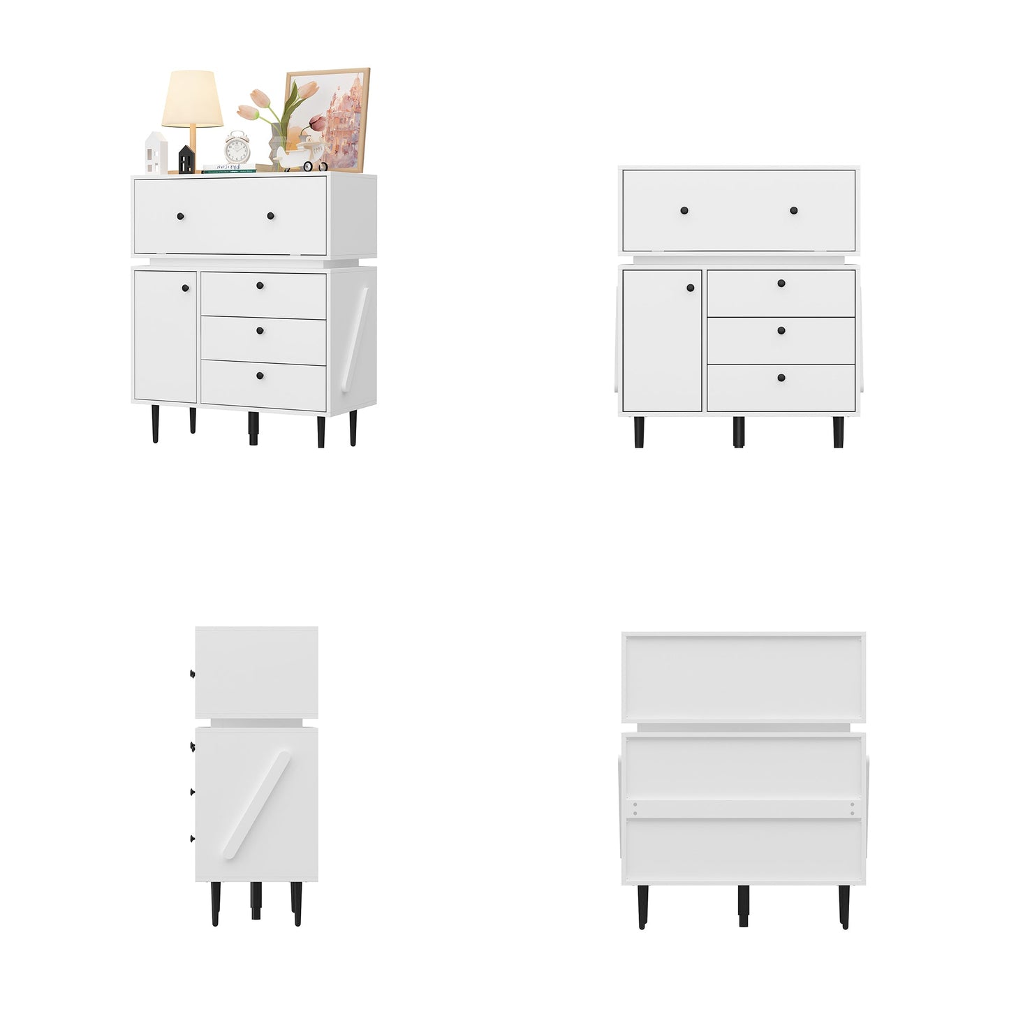 Armoire de rangement créative en forme de robot