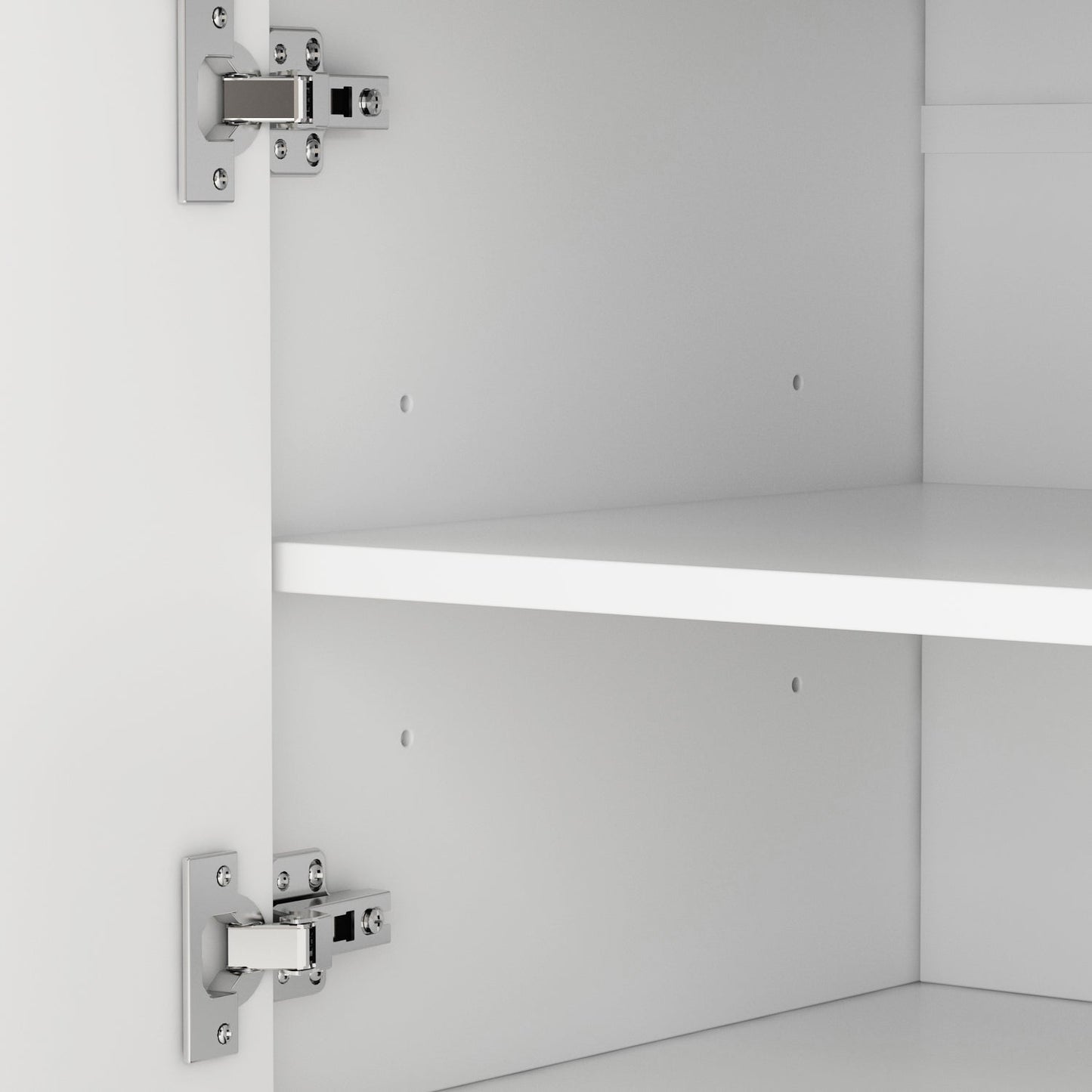 Buffet moderne à 4 portes et 4 tiroirs, meuble de rangement pour cuisine