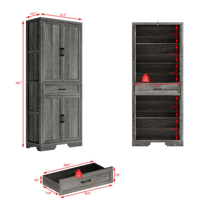 Meuble de rangement modulaire élégant : design épuré et combinaison de compartiments ouverts et fermés.